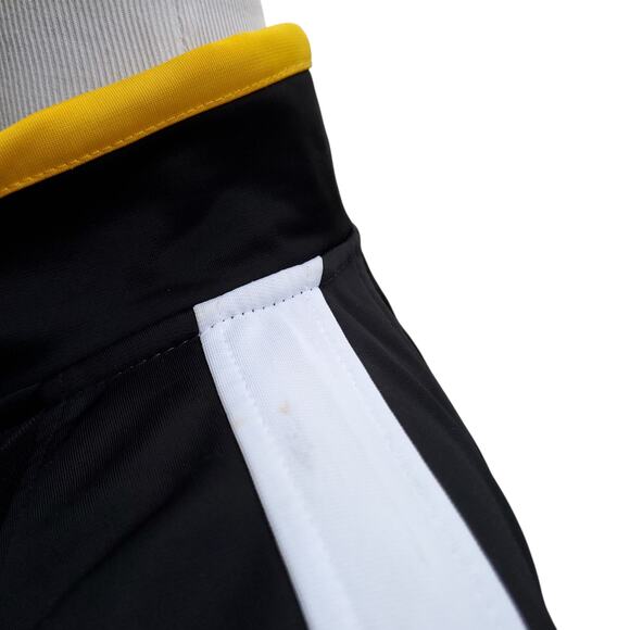 G-III Carl Banks Pittsburgh Pirates Tricot Full-Zip Track Jacket Black Gold Sz S - Picture 10 of 16